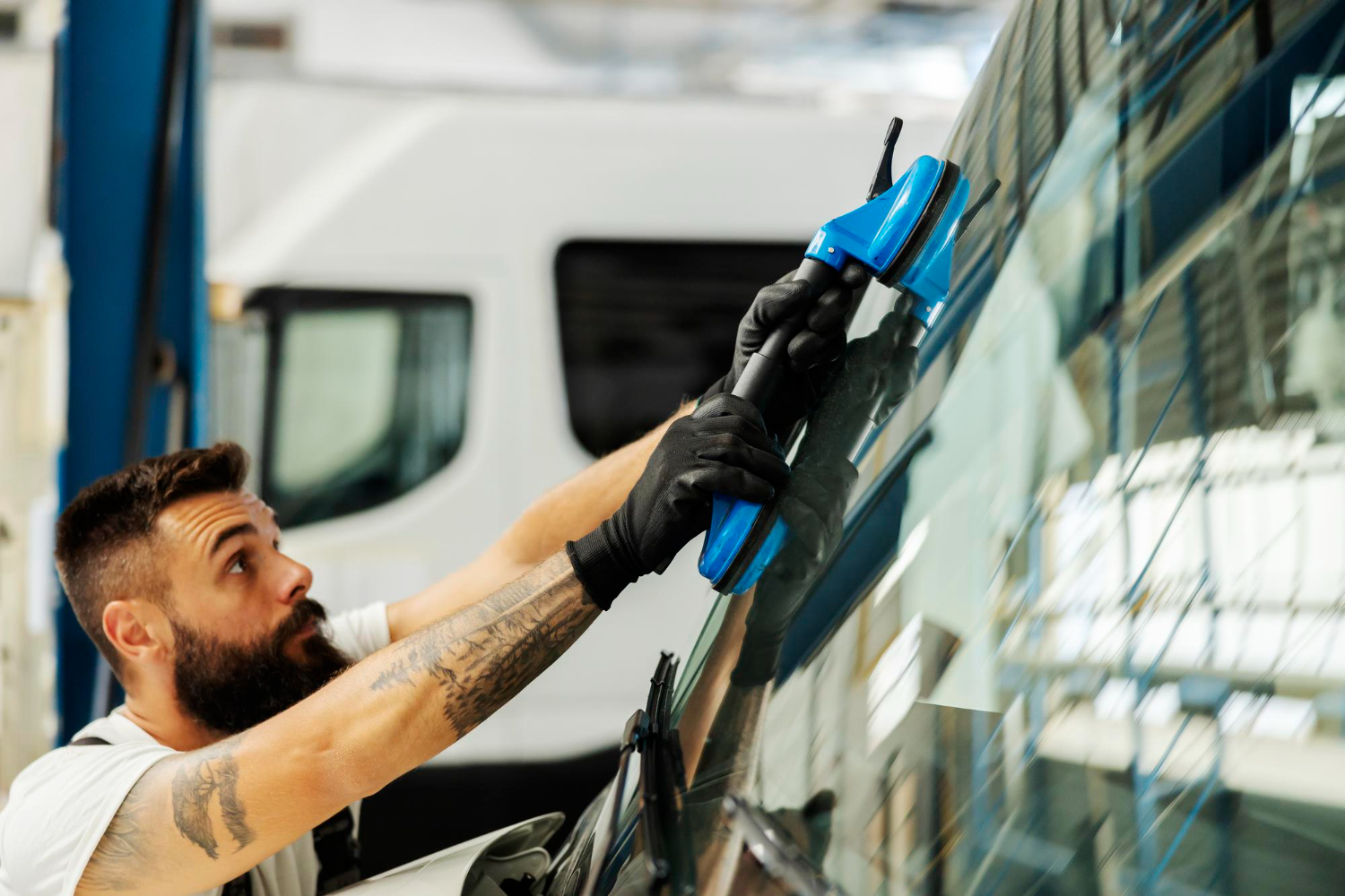 OEM windshield glass ready for installation
